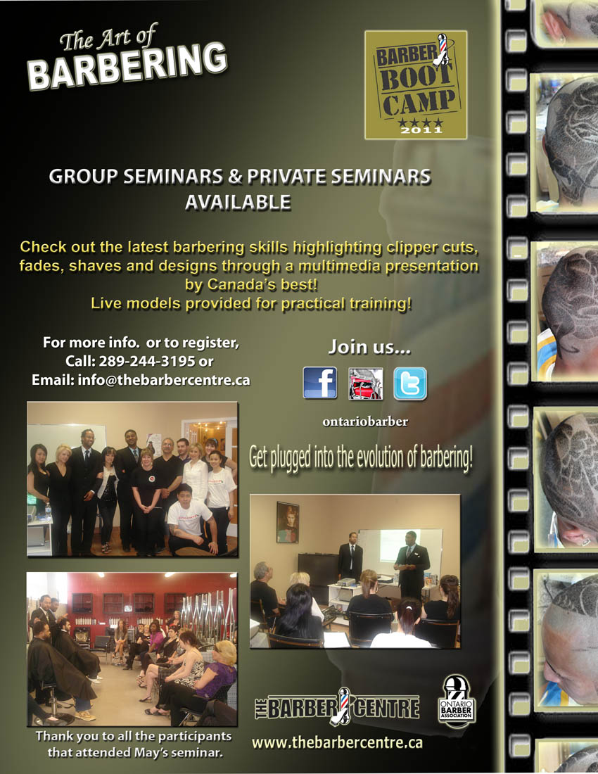 black seminar web ad